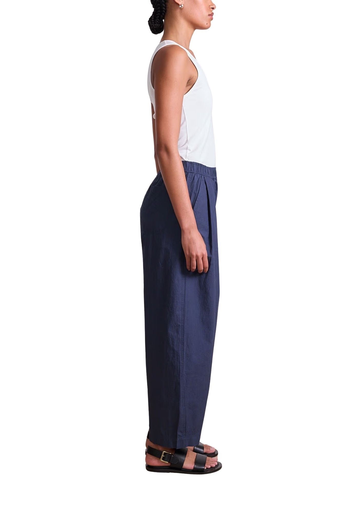 Apiece Apart Spa Pleat Pant - Vermillion