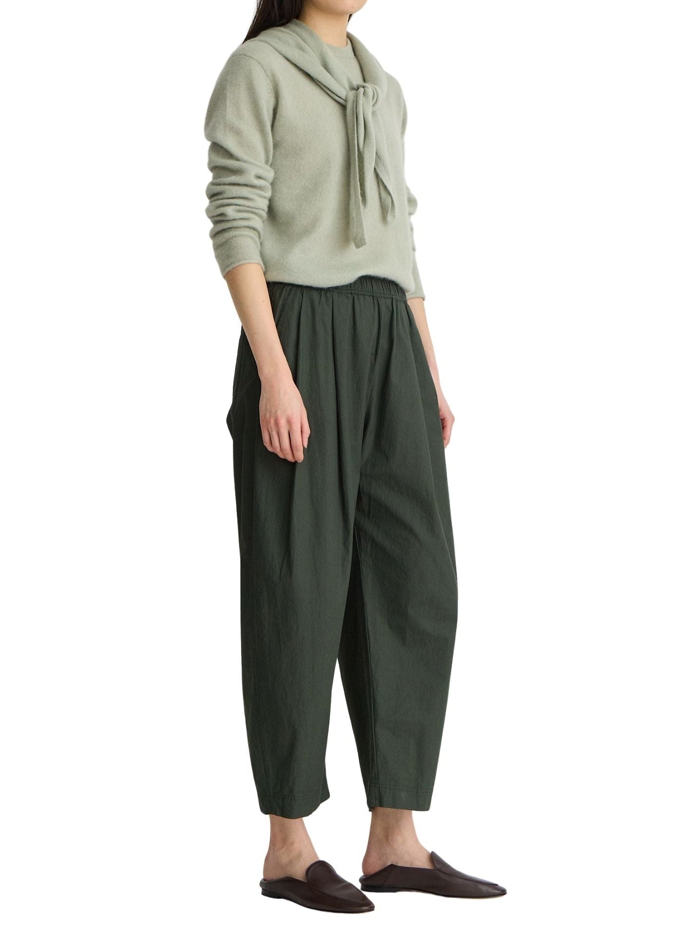 Apiece Apart Spa Pleat Pant - Vermillion