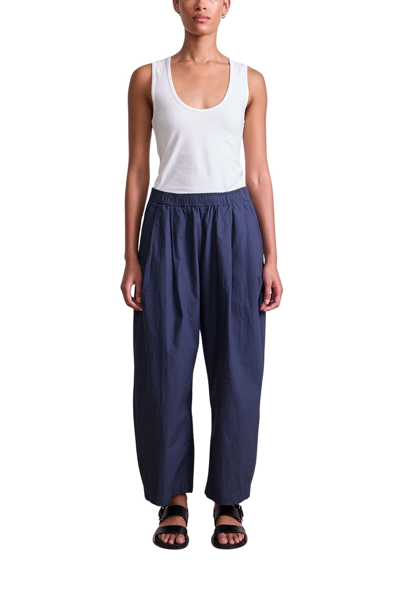 Apiece Apart Spa Pleat Pant - Vermillion