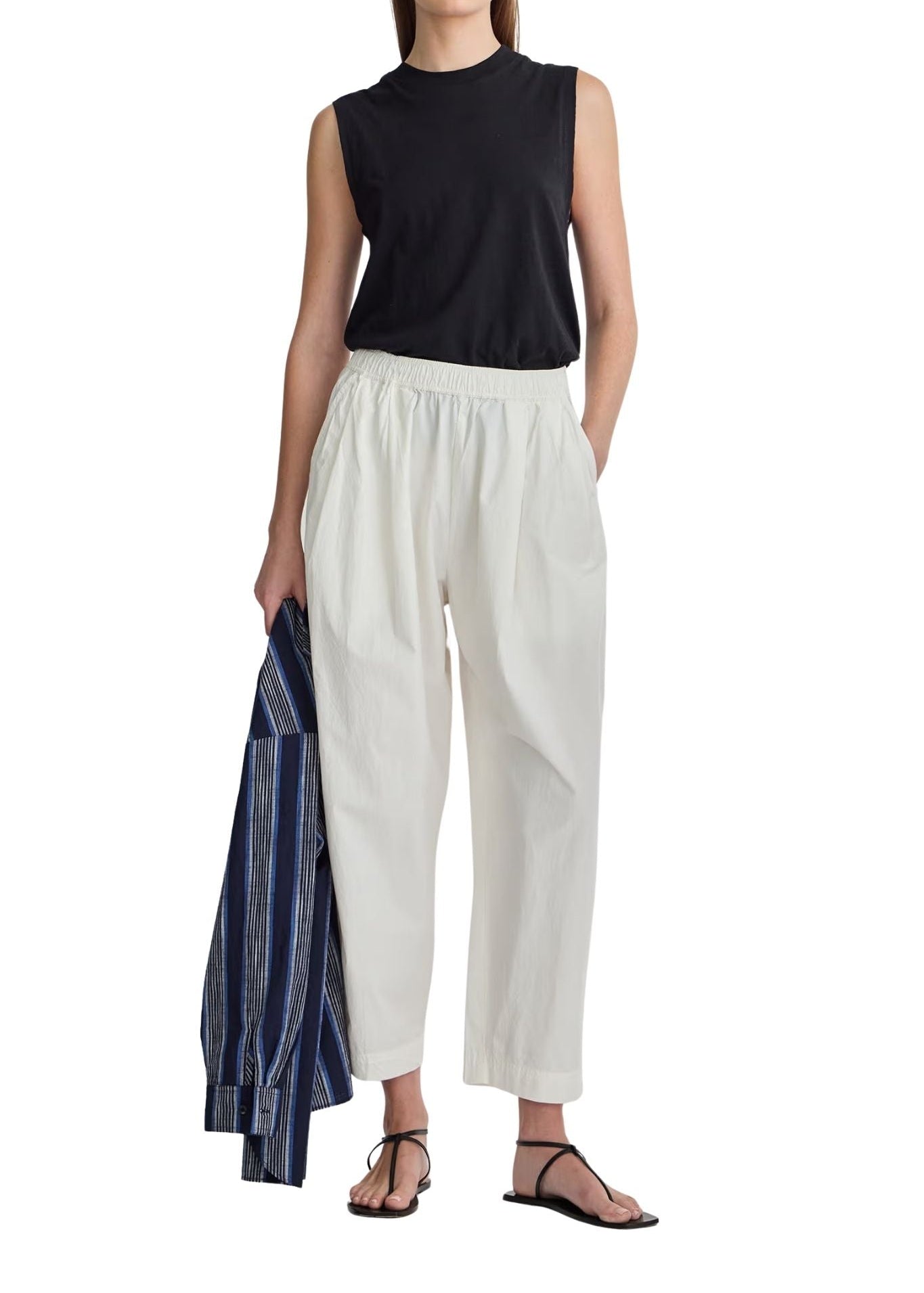 Apiece Apart Spa Pleat Pant - Vermillion