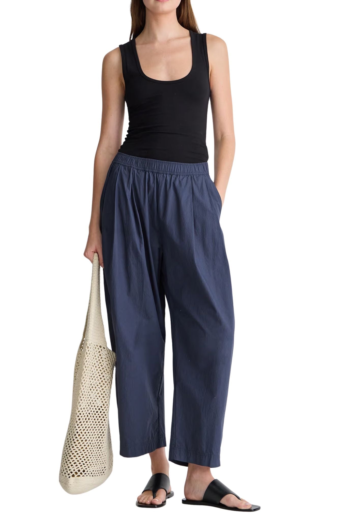 Apiece Apart Spa Pleat Pant - Vermillion