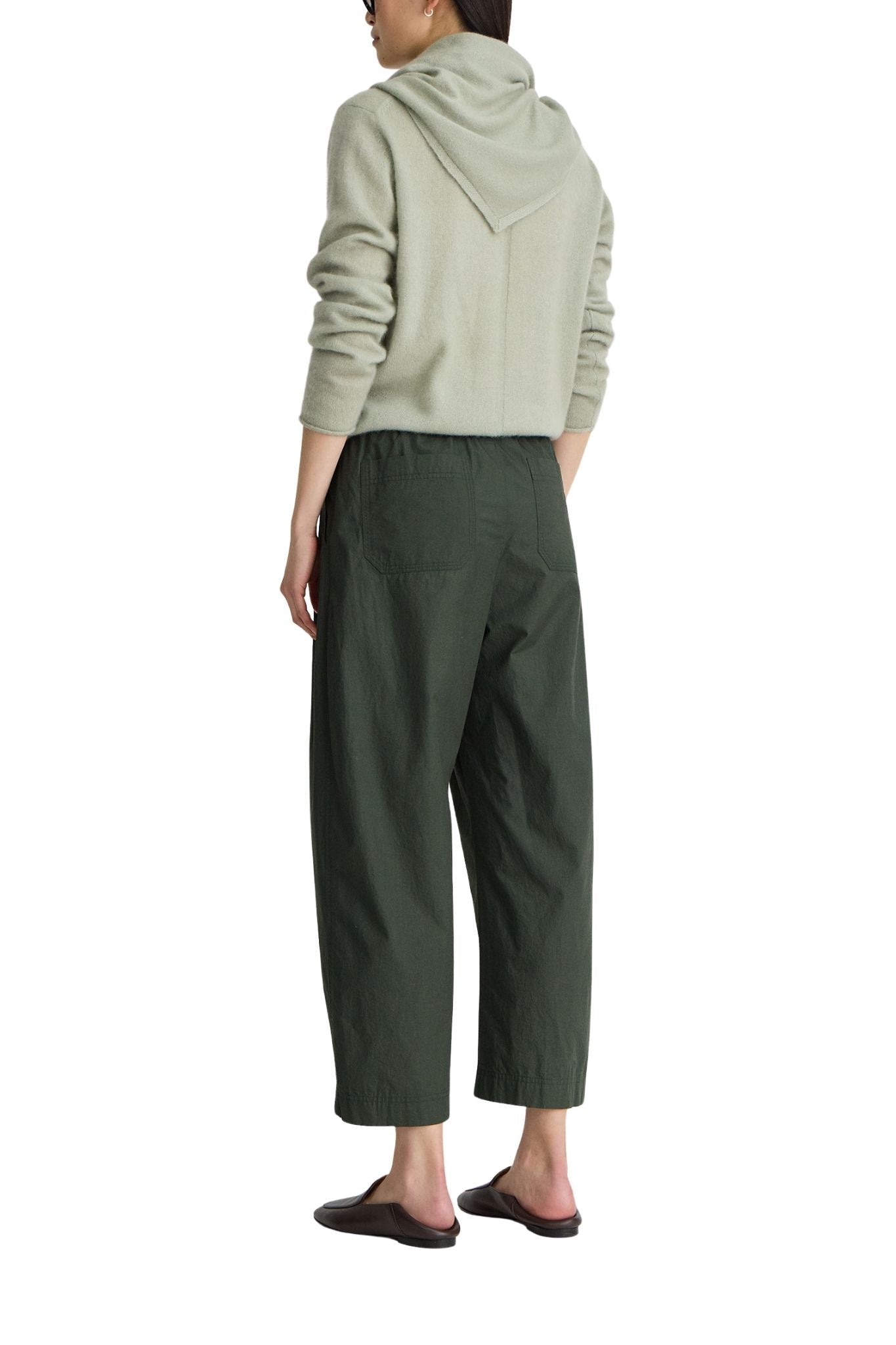 Apiece Apart Spa Pleat Pant - Vermillion