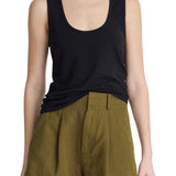 Apiece Apart Uri Low - Cut Tank - Vermillion