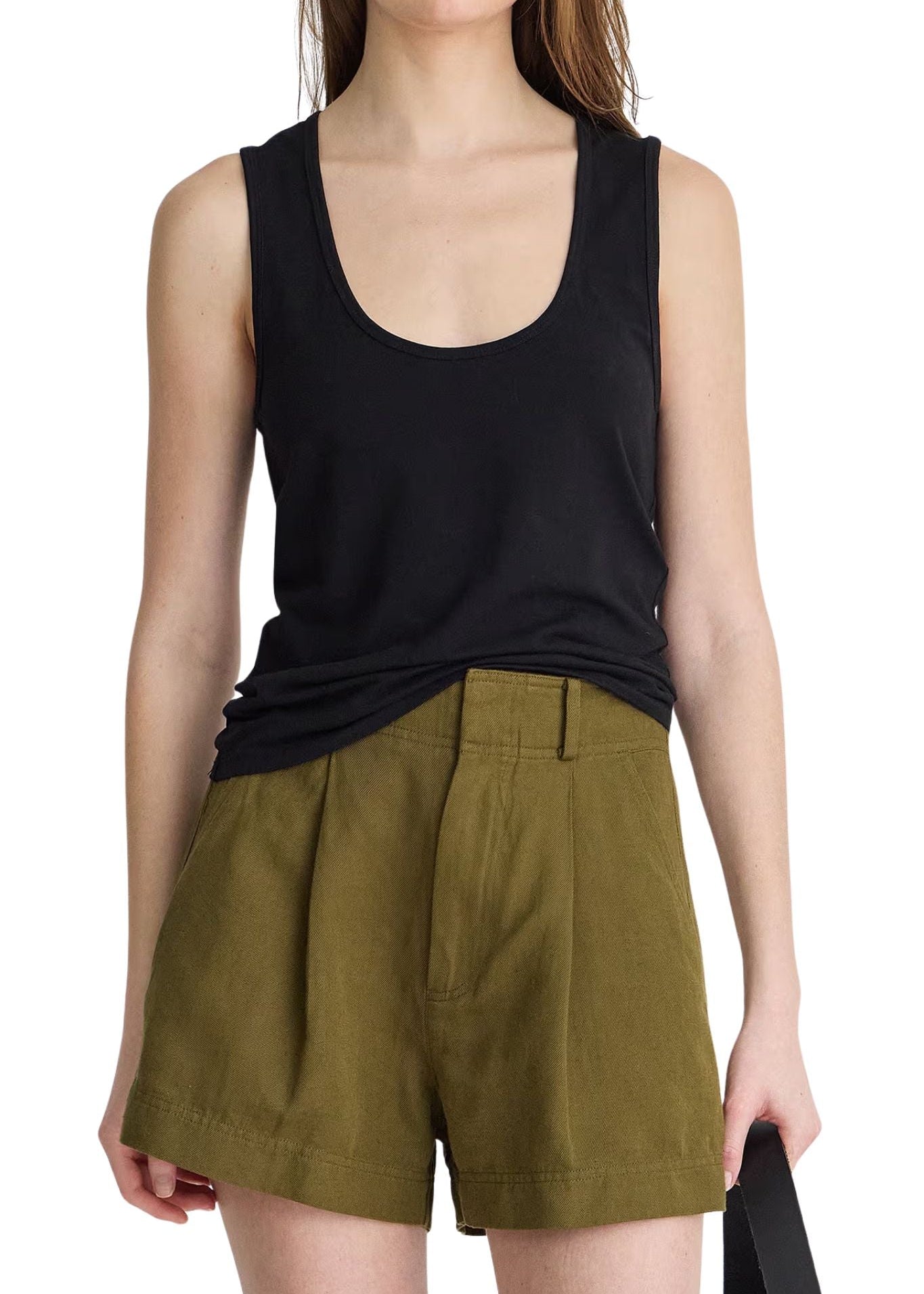 Apiece Apart Uri Low - Cut Tank - Vermillion