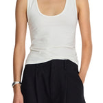 Apiece Apart Uri Low - Cut Tank - Vermillion