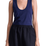 Apiece Apart Uri Low - Cut Tank - Vermillion
