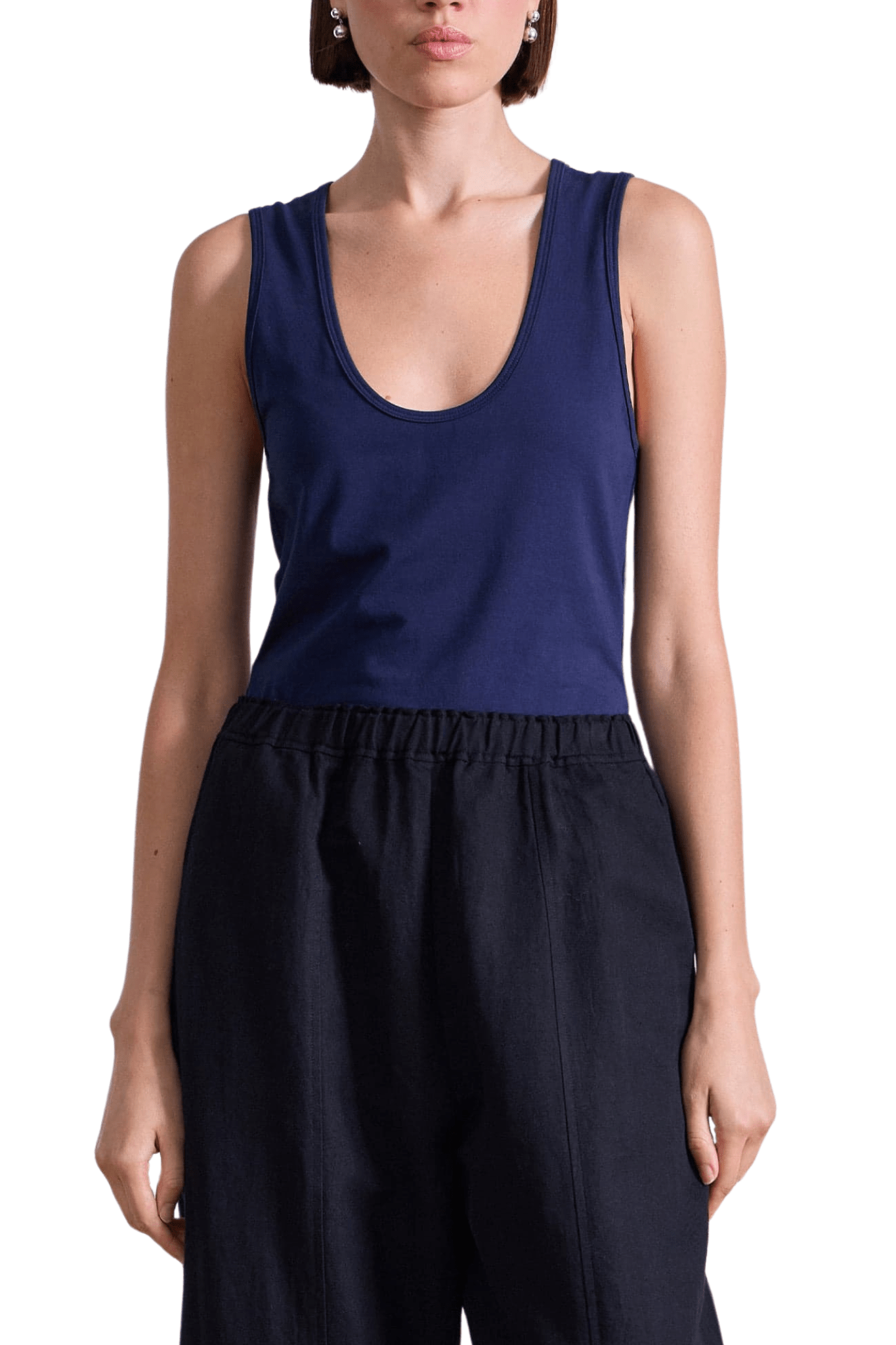 Apiece Apart Uri Low - Cut Tank - Vermillion