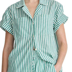 Apiece Apart Valenti Button Up - Vermillion