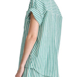Apiece Apart Valenti Button Up - Vermillion