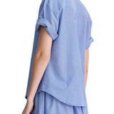 Apiece Apart Valenti Button Up - Vermillion