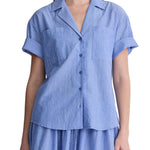 Apiece Apart Valenti Button Up - Vermillion