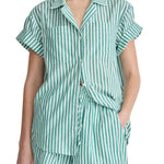 Apiece Apart Valenti Button Up - Vermillion
