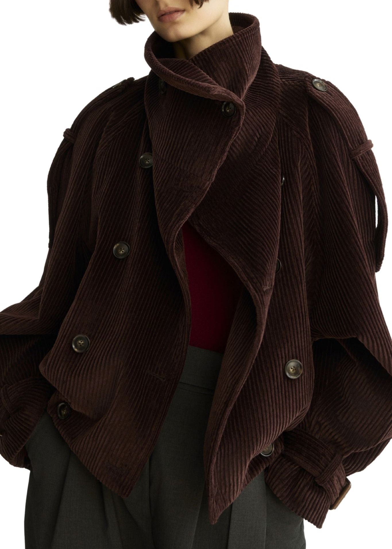 Arlo Mott Hendrix Moto Jacket - Vermillion