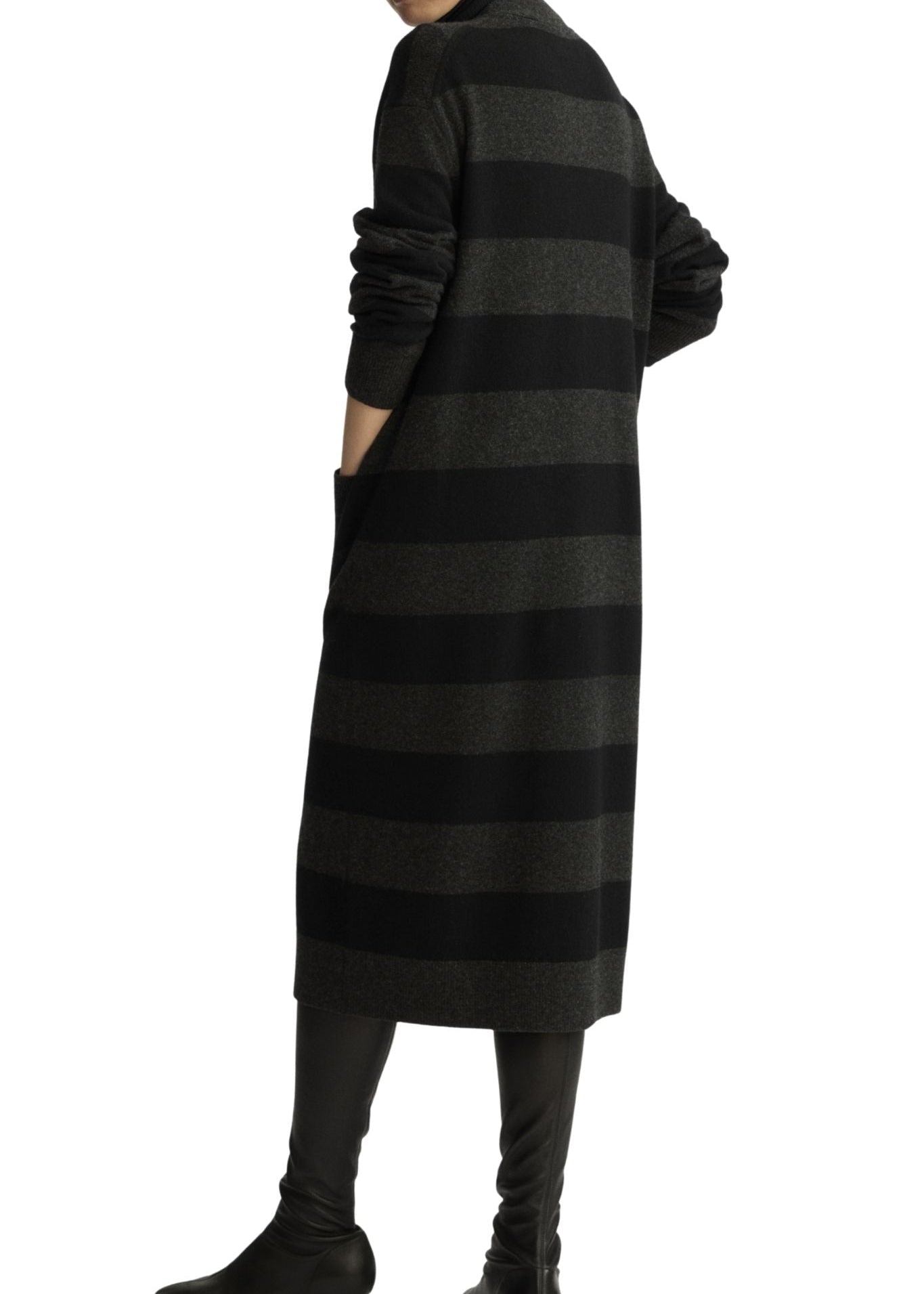 Arlo Mott Lorimer Long Cardigan - Vermillion