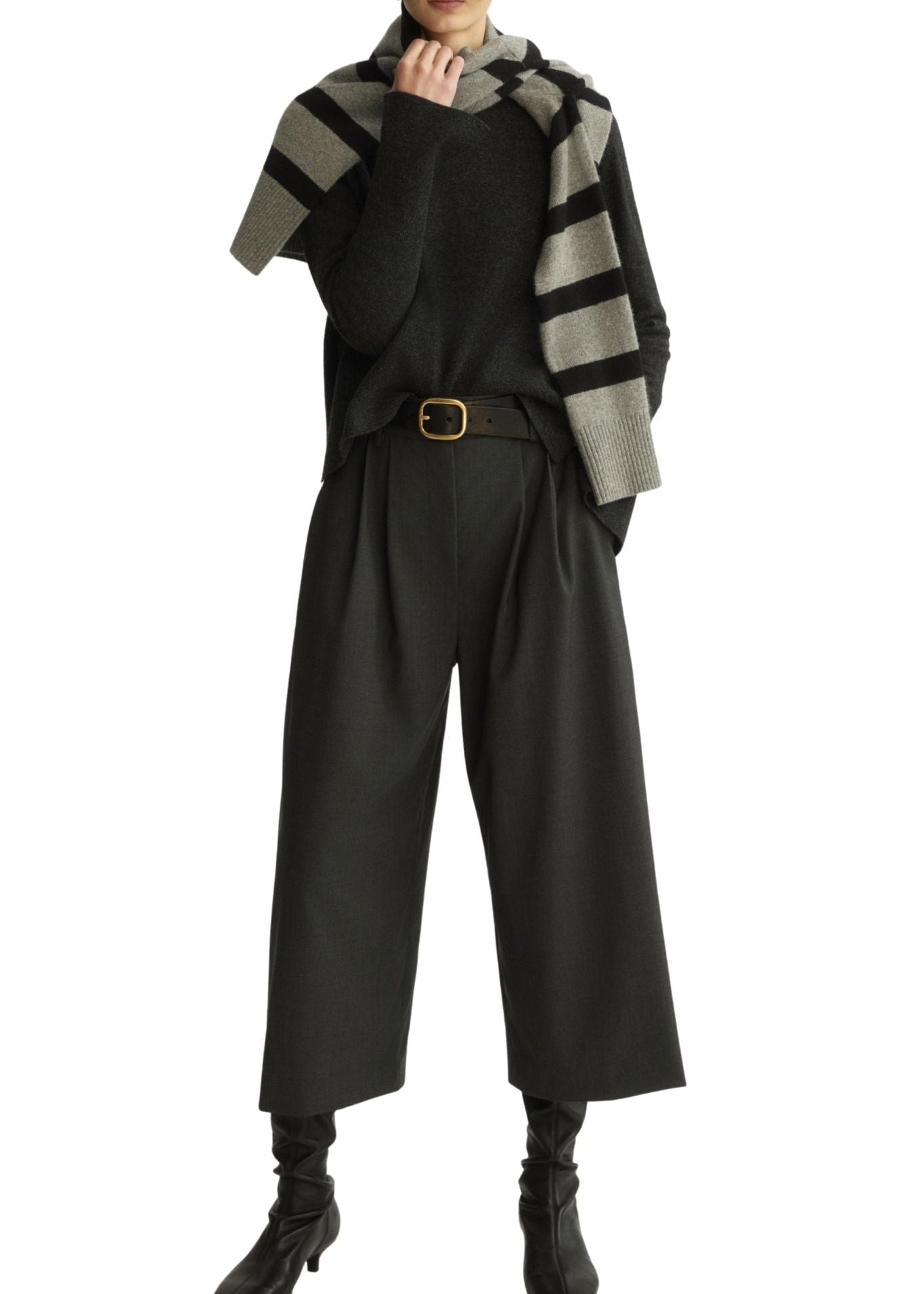 Arlo Mott Reeve Culotte w/ Belt - Vermillion