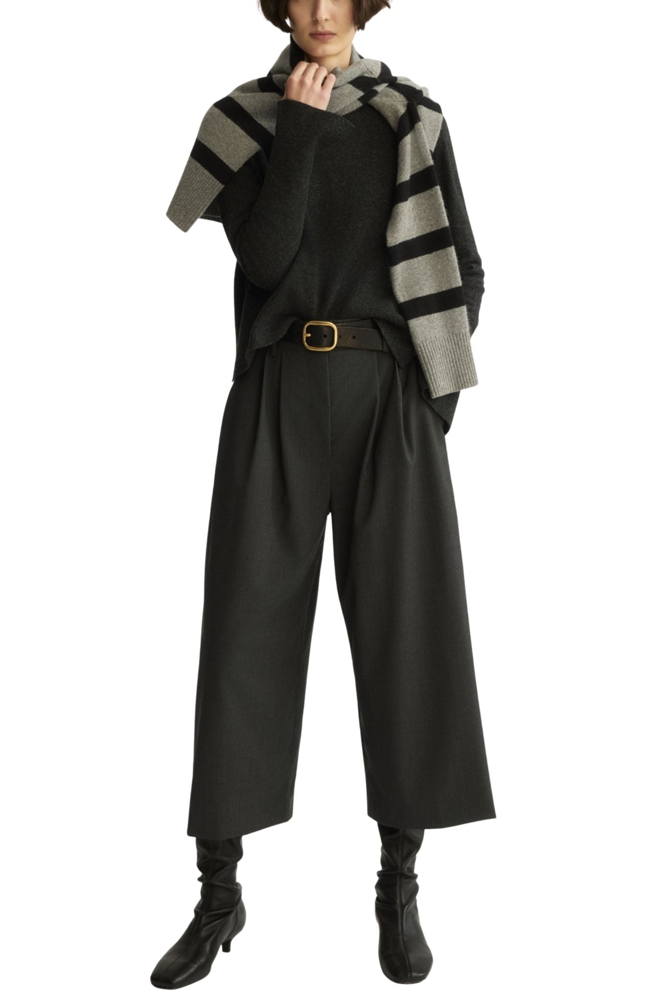Arlo Mott Reeve Culotte w/ Belt - Vermillion