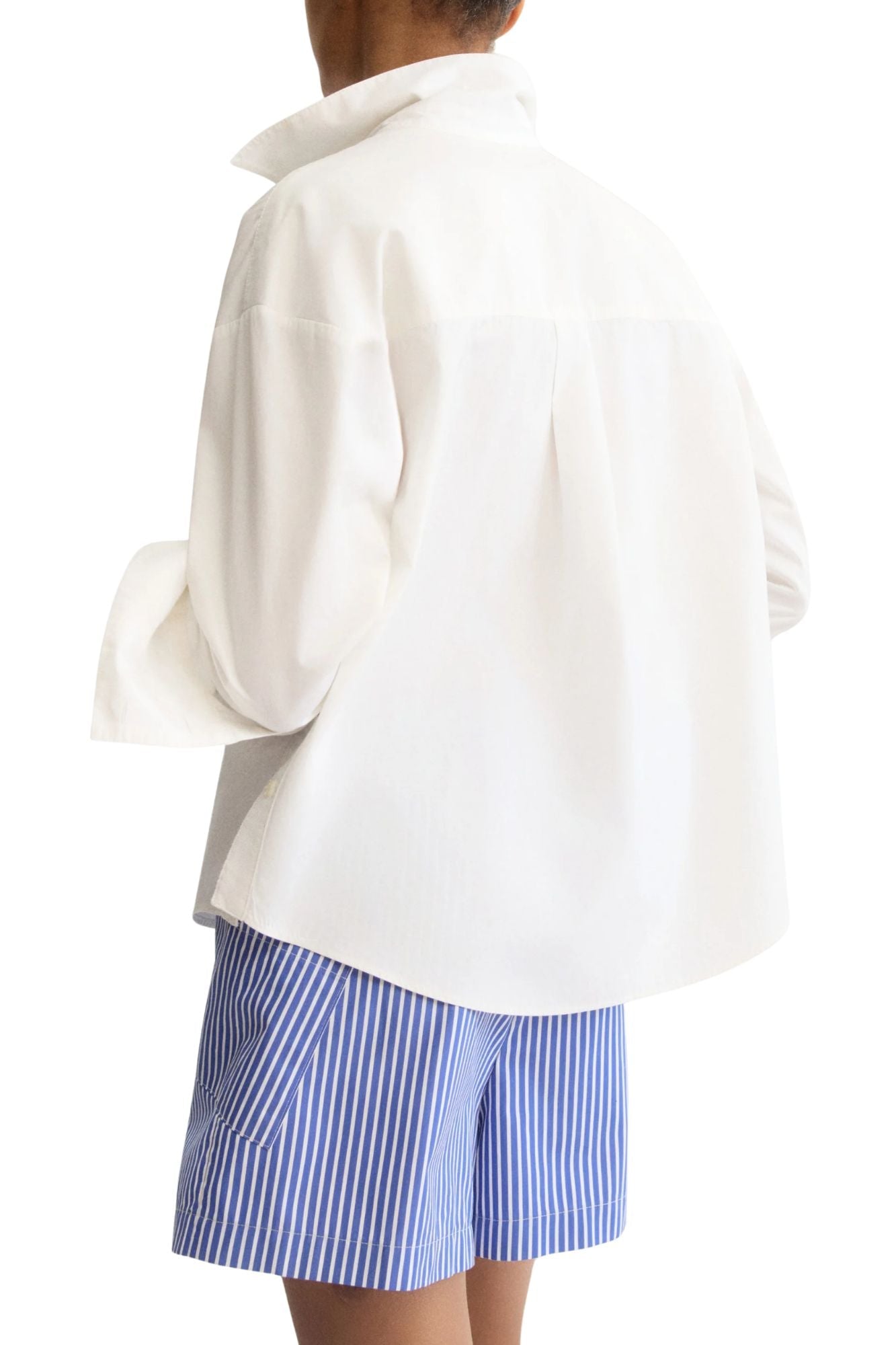 Arlo Mott Watts Striped Side Button Shirt - Vermillion