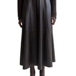 Arma Eleni Lamb Easy Skirt - Vermillion
