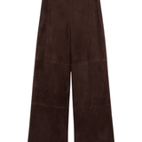 Arma Karina Stretch Suede Pant - Vermillion
