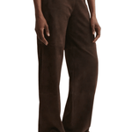 Arma Karina Stretch Suede Pant - Vermillion