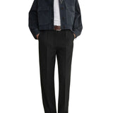 Arma Miri Lamb Suede Jacket - Vermillion