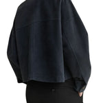 Arma Miri Lamb Suede Jacket - Vermillion