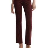 Arma River Stretch Suede Pant - Vermillion