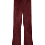 Arma River Stretch Suede Pant - Vermillion