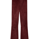 Arma River Stretch Suede Pant - Vermillion
