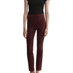 Arma River Stretch Suede Pant - Vermillion