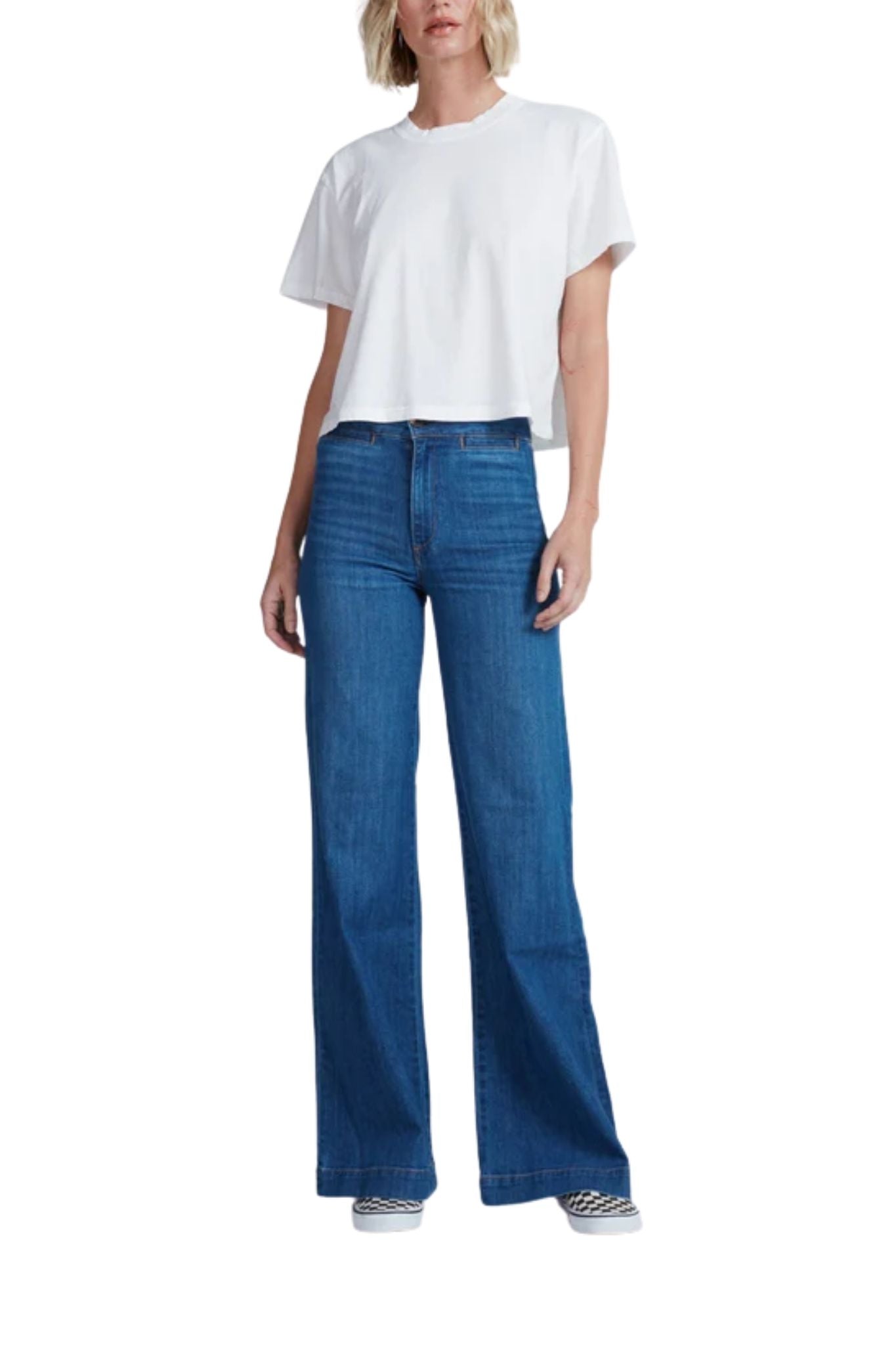 Askk Brighton Wide Leg Mercury - Vermillion