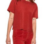 Askk NY Shrunken Boy Tee - Vermillion