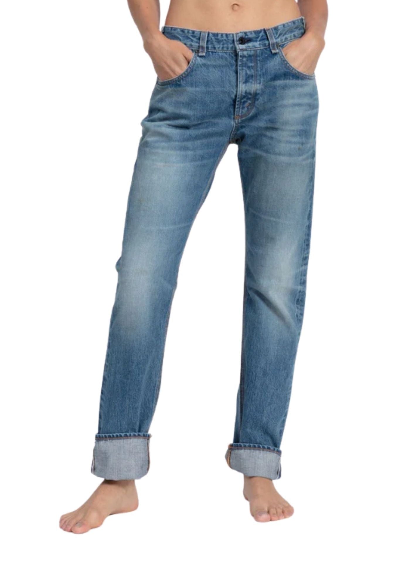 Askk Selvage Jean Chill - Vermillion