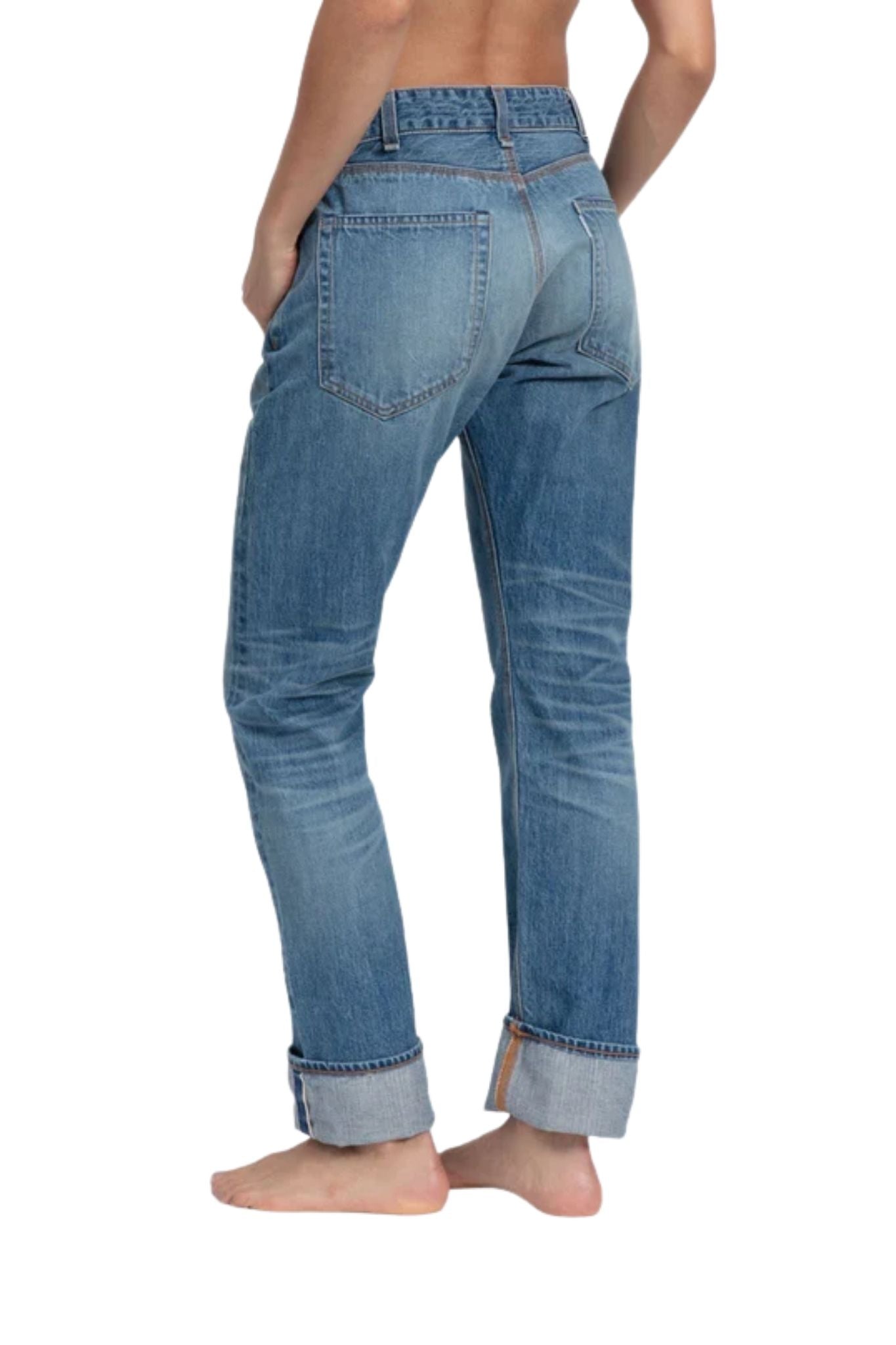 Askk Selvage Jean Chill - Vermillion