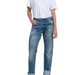 Askk Selvage Jean Chill - Vermillion