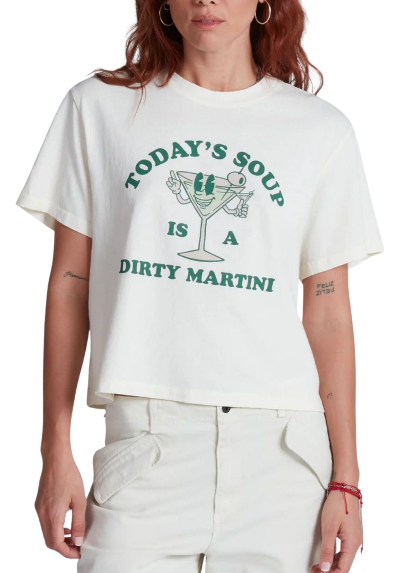 Askk Shrunken Boy Tee - Vermillion