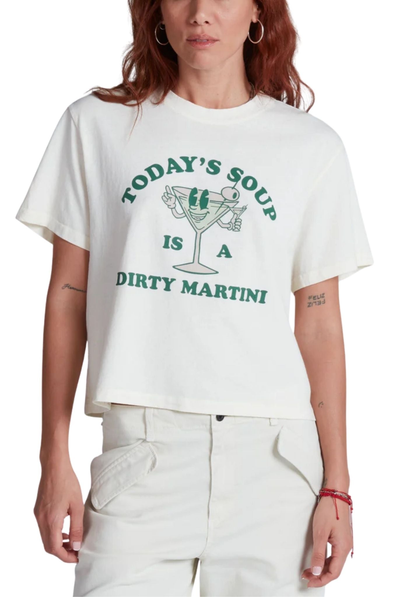 Askk Shrunken Boy Tee - Vermillion