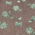 Bajra Cashmere Felted Print Scarf - Vermillion