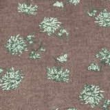 Bajra Cashmere Felted Print Scarf - Vermillion