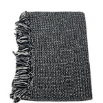 Bajra Cashmere Jali Weave Scarf - Vermillion