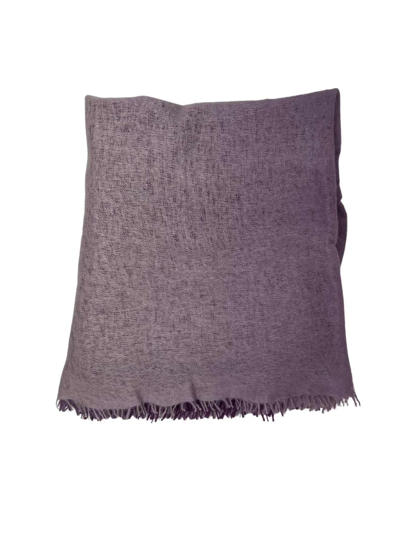 Bajra Cashmere Vertical Gradual Shading Stole - Vermillion