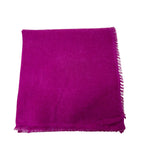 Bajra Double Faced Cashmere Scarf - Vermillion