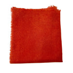 Bajra Double Faced Cashmere Scarf - Vermillion