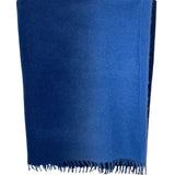 Bajra Luxo Sparge Cashmere Gradual Vertical Shading Stole - Vermillion