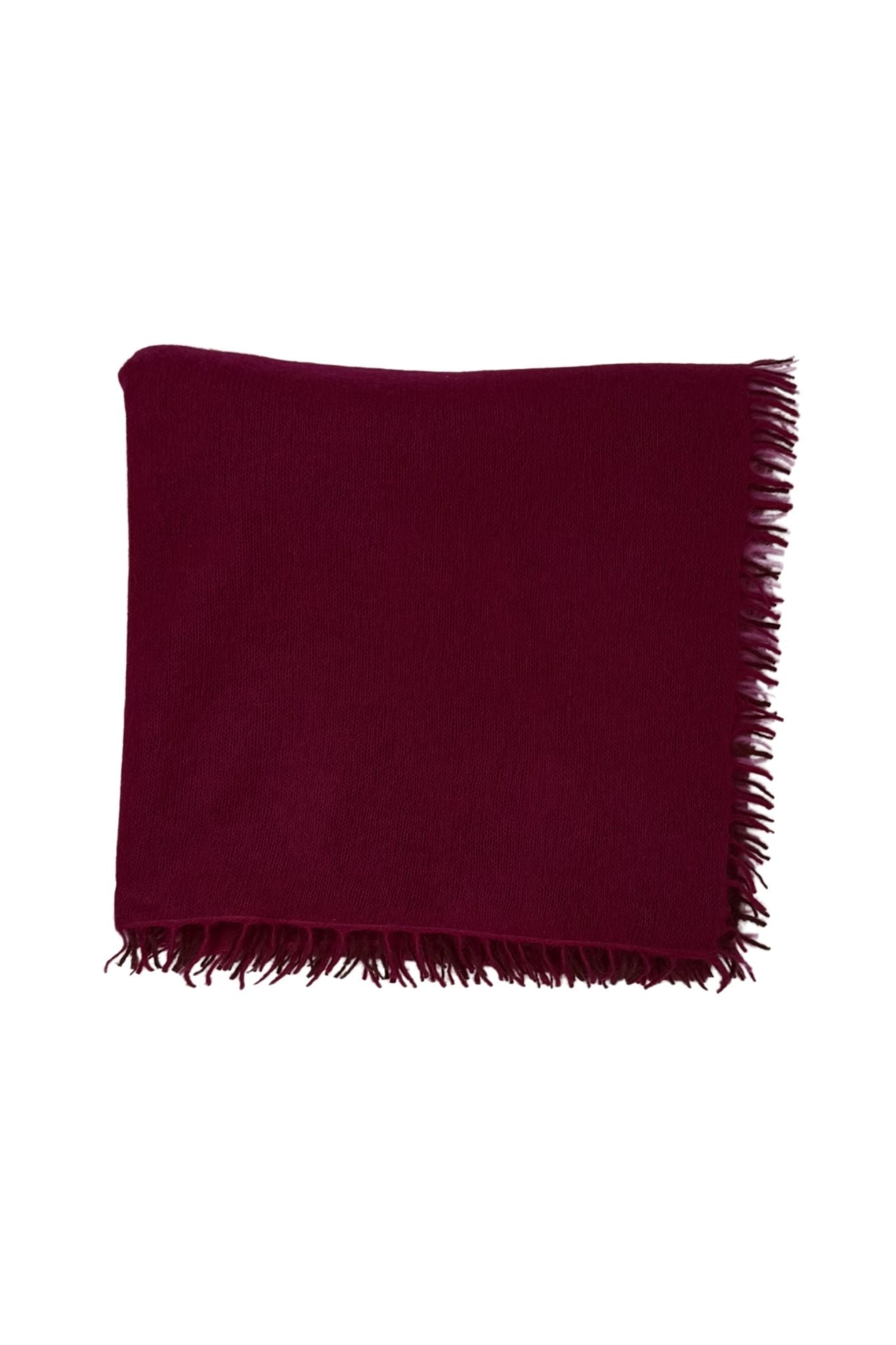 Bajra Luxo Sparge cashmere Gradual Vertical Shading Stole - Vermillion