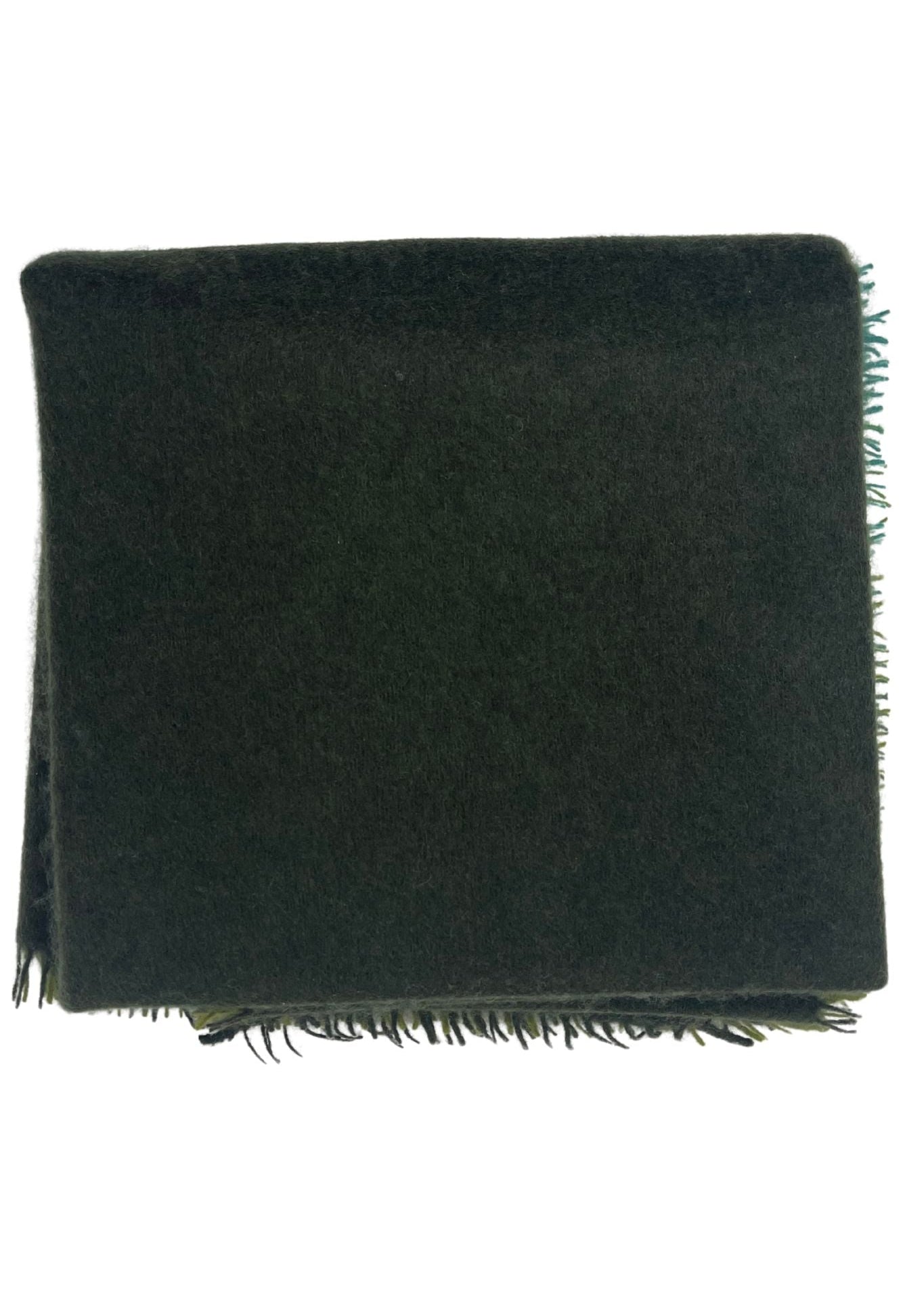 Bajra Luxo Sparge Cashmere Gradual Vertical Shading Stole - Vermillion