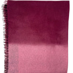 Bajra Luxo Sparge Cashmere Gradual Vertical Shading Stole - Vermillion