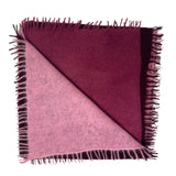 Bajra Luxo Sparge Cashmere Gradual Vertical Shading Stole - Vermillion