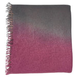 Bajra Luxo Sparge Cashmere Gradual Vertical Shading Stole - Vermillion