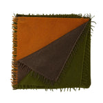 Bajra Luxo Sparge Gradual Vertical Shading Stole - Vermillion